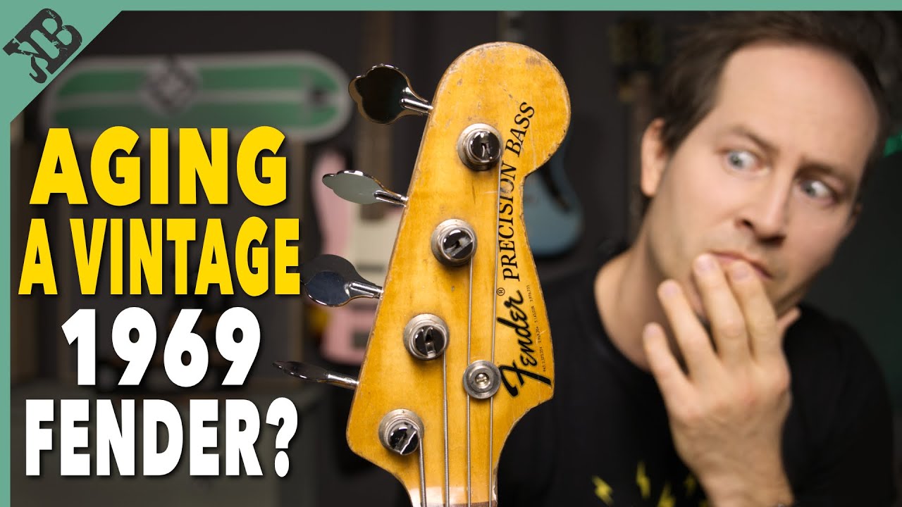 I Aged a Vintage &acute;69 Fender Precision Bass... BUT WHY? | Guitar Tweakz