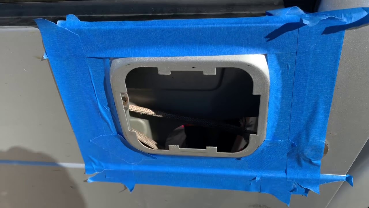 2005 Jeep Wrangler TJ exterior door handle