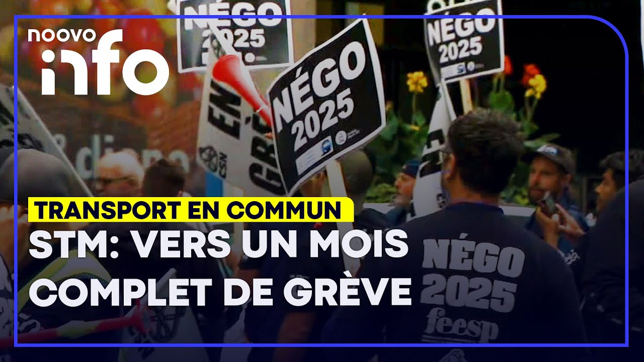 Grève à la STM: vers un mois complet de débrayage