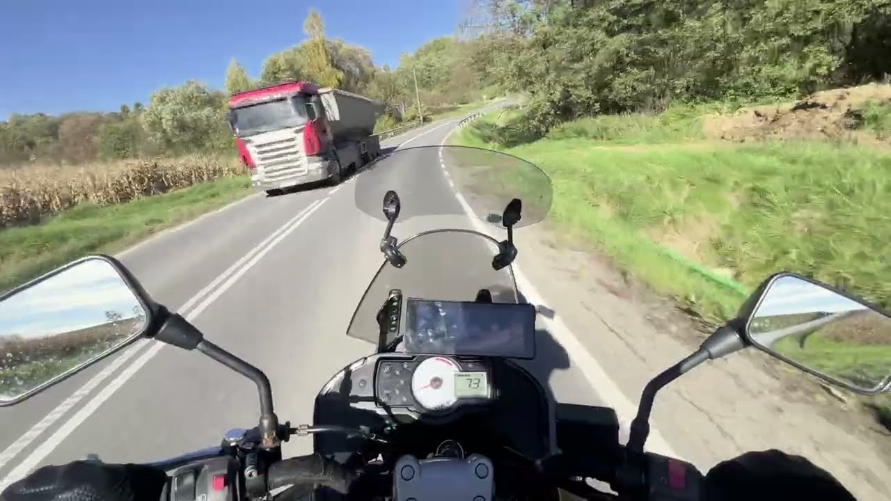 Kawasaki versys KLE650 2009 autumn test ride