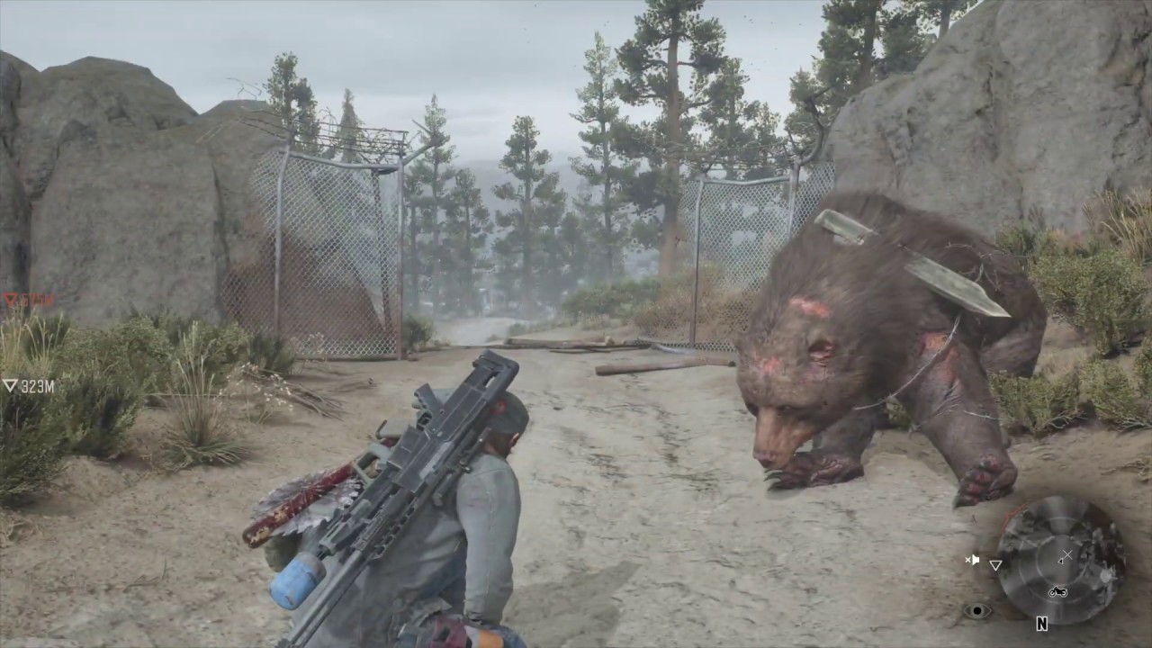 DAYS GONE Reacher Vs Rager [Headshot] (PS4 PRO)