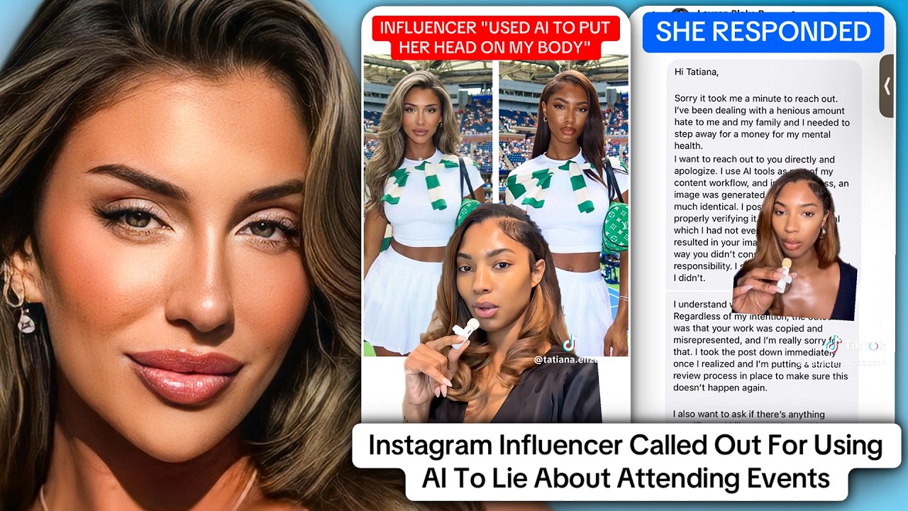 Instagram Influencer Called Out For Using AI To Lie About Attending Events
