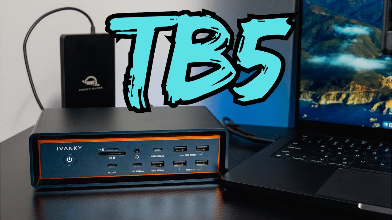 Обзор iVanky FusionDock Max 2 | TB5 — 23 порта — зарядка 140 Вт