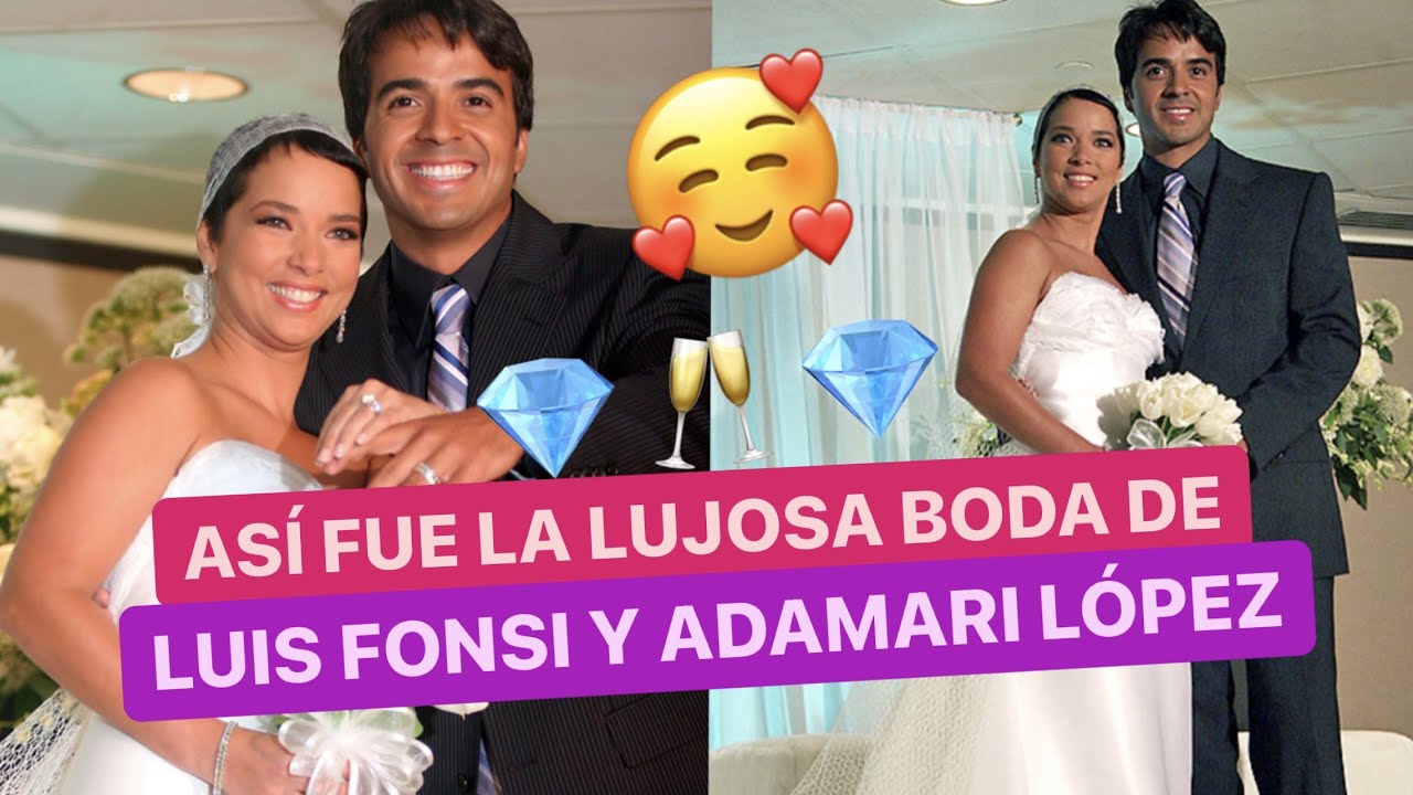 🚨Así fue la LUJOSA boda de LUIS FONSI 🥰 y ADAMARI LÓPEZ⚠️