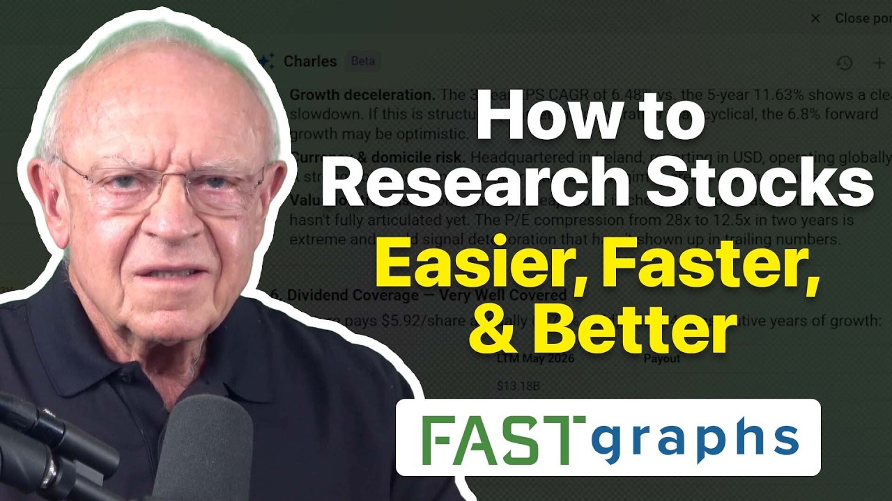 How to Research Stocks Easier, Faster, and Better | FAST Graphs