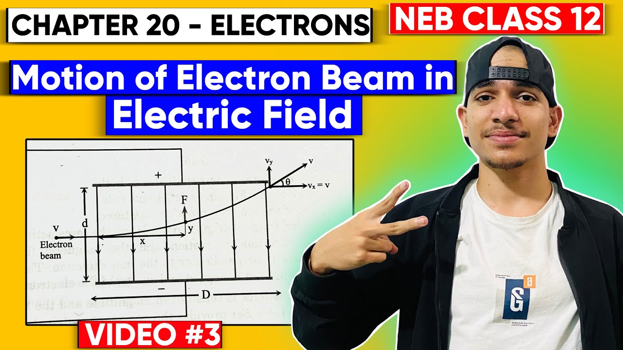 NEB Class 12 Physics | Motion of Electron Beam in Electric Field Derivation | GoalX | Part 3