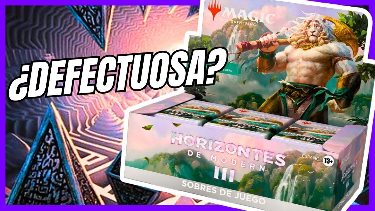 ¿Qué le pasa a esta caja MODERN HORIZONS 3? | Magic: The Gathering