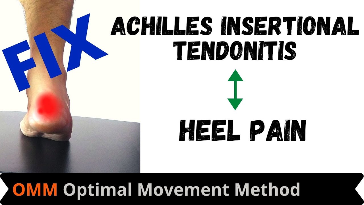 Heel Pain treatment | Achilles Insertional Tendinopathy Exercises