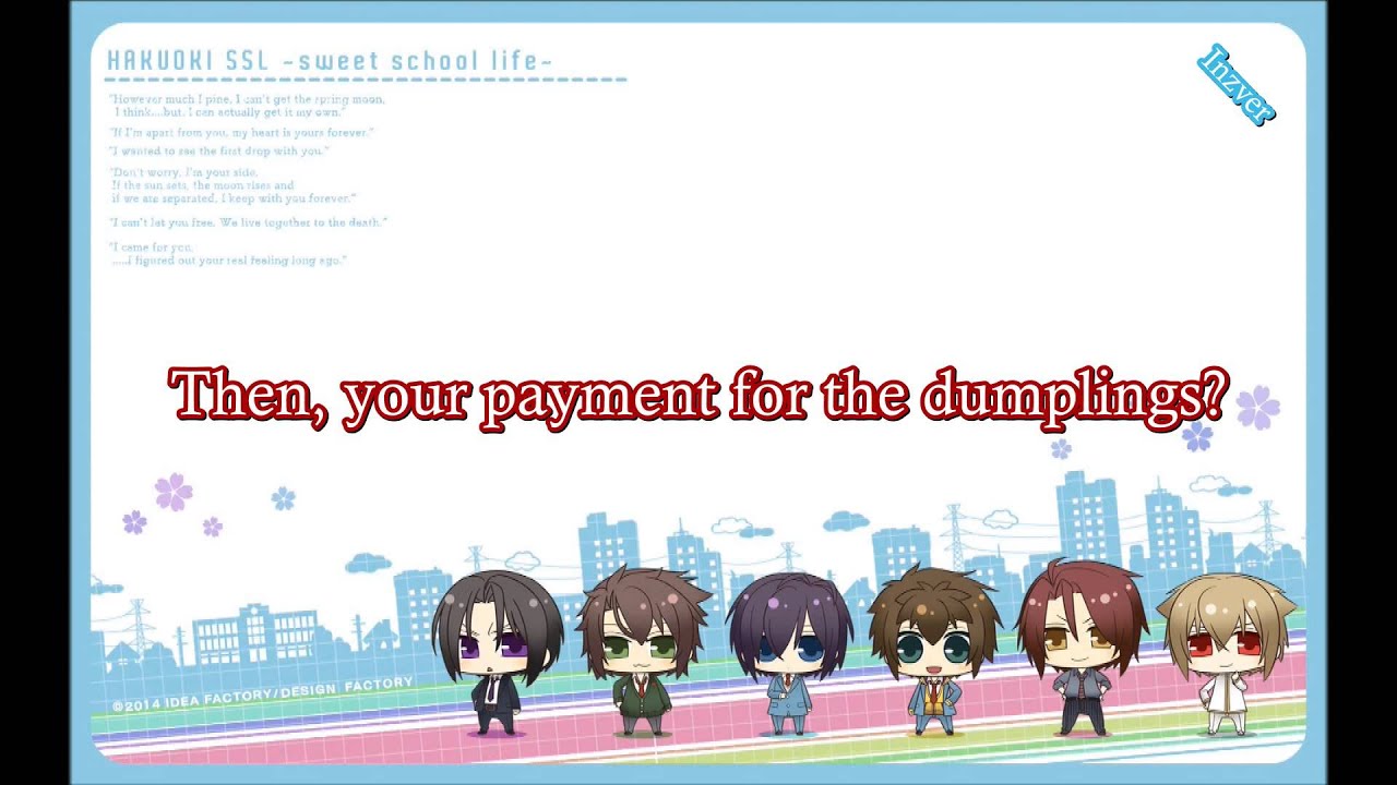 [ENG SUB] Hakuoki SSL Drama CD (Their Youth -Theatre Club's Helper Arc-)