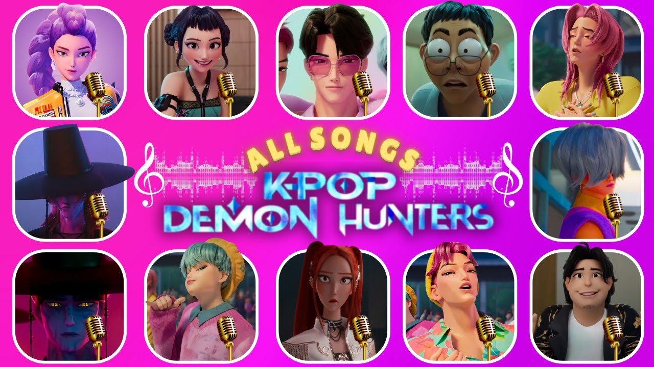 Guess KPop Demon Hunters Movie Character 2025 by Song & Voice 🎙️🎵🔥 Huntrix, Saja Boys, Soda Pop