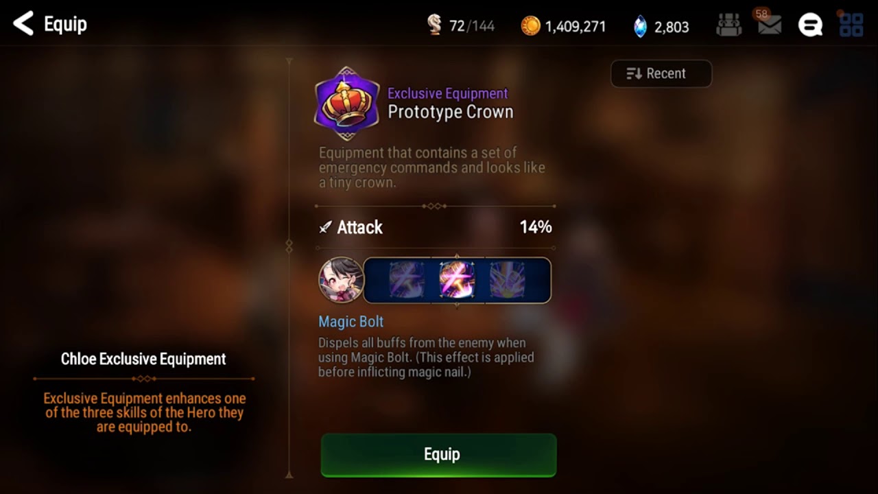 [Epic Seven] How to Equip Exclusive Equipment