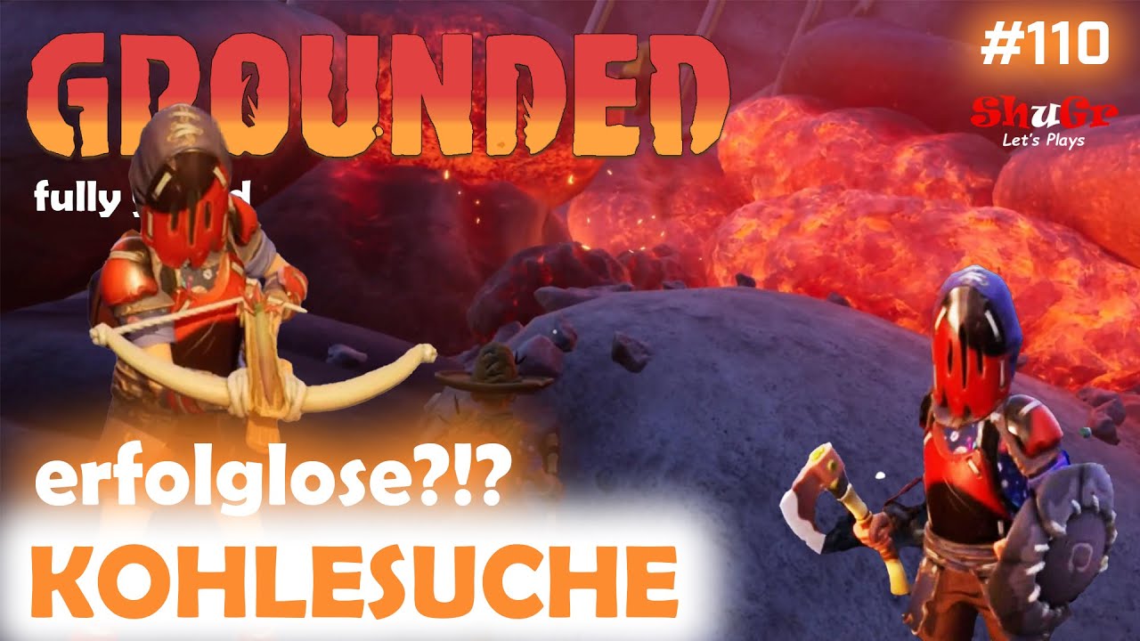 Grounded fully yoked - ratlos am Brutzeln bei Kohlesuche | S01 E110 | COOP Let's Play #groundedcoop