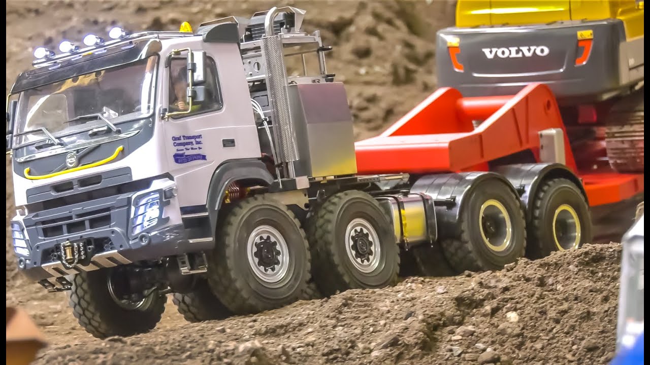 STUNNING RC Trucks! Heavy load! Insane RC Rigs!