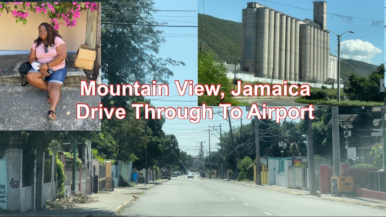 Mountain View, Kingston Jamaica | Drive Through To Norman Manley Airport