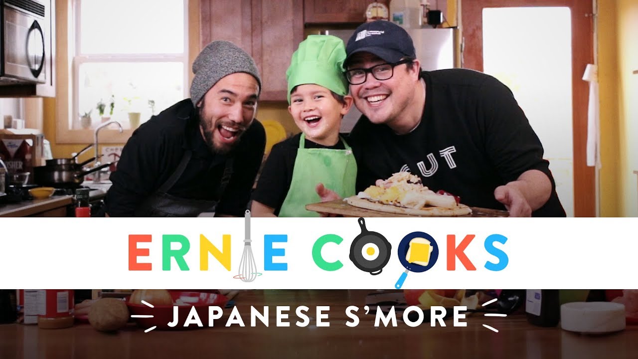 Ernie Cooks Japanese S'more! | Ernie Cooks | HiHo Kids