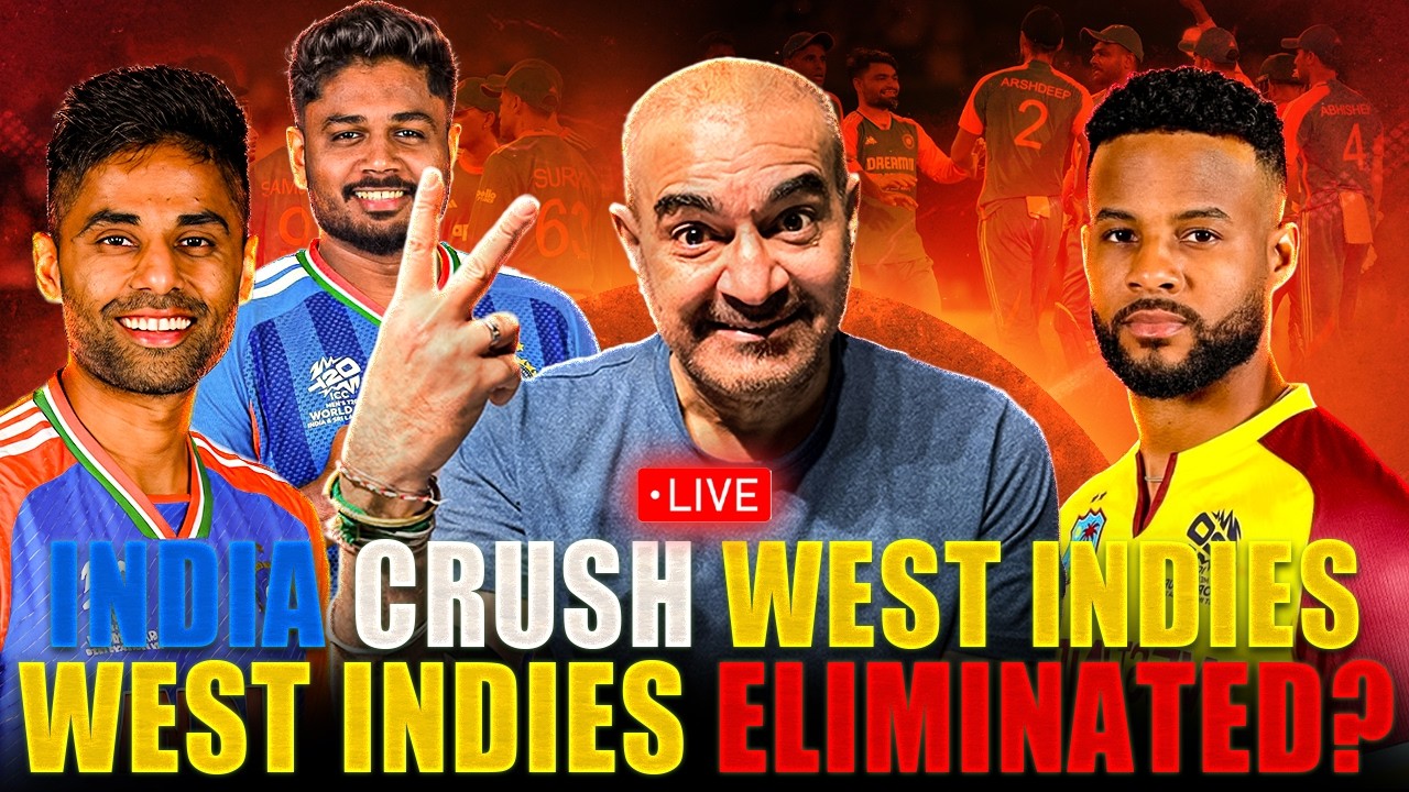 🔴 India Crush West Indies | India vs West Indies | T20 World Cup 2026 | Iffi Bhai Live
