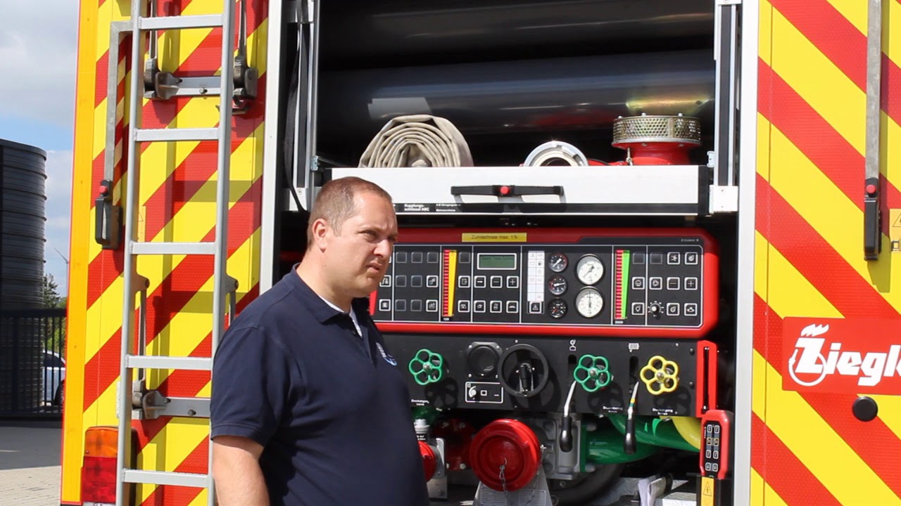 Pumpenschulung 1-46 HLF 20  Anzeigeelemente des Z-Control Bedientableau