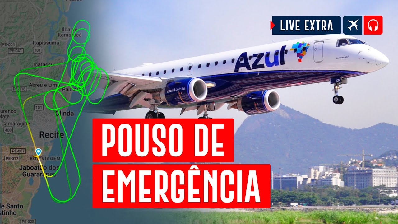VOO 4090 - Pouso de emergência em Recife- #EXTRA