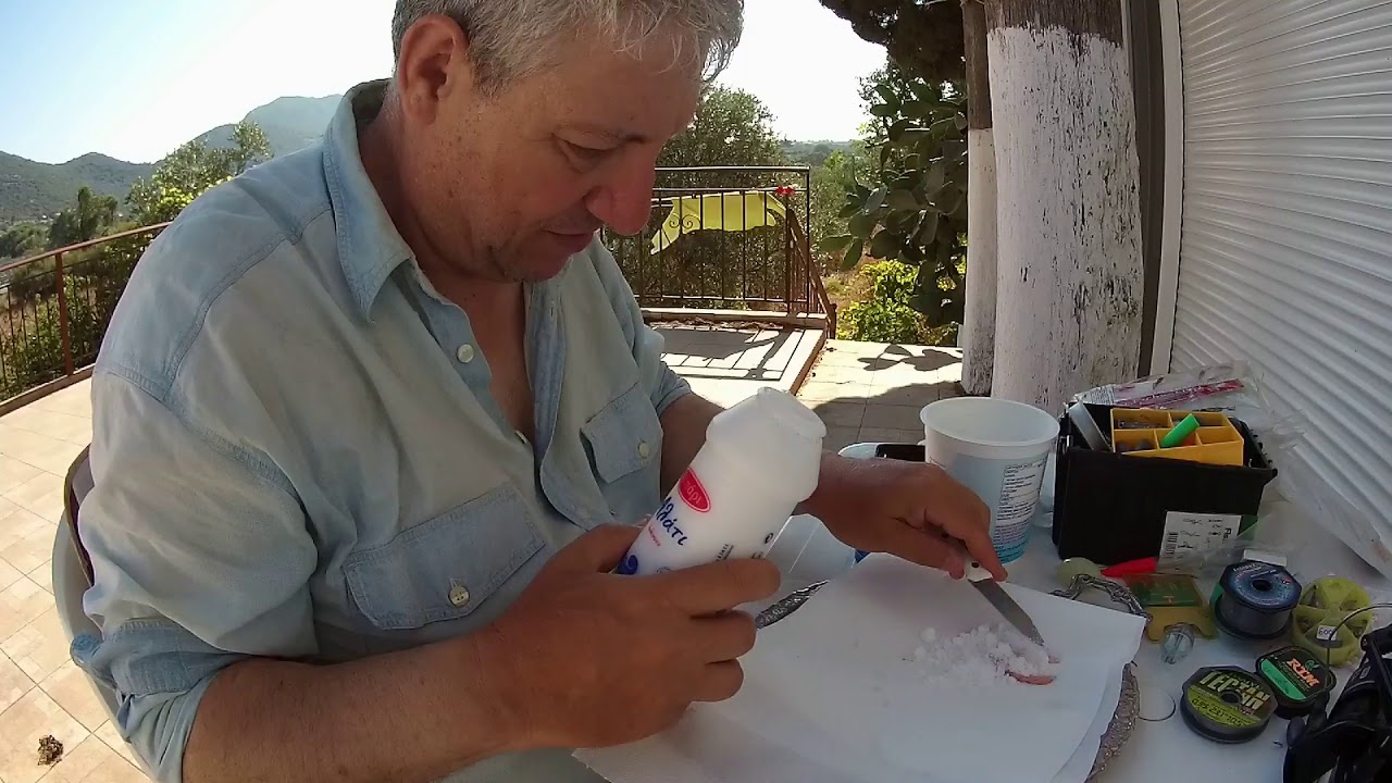 ψαρεμα γαριδες του αλατιου δολωμα & μεζες