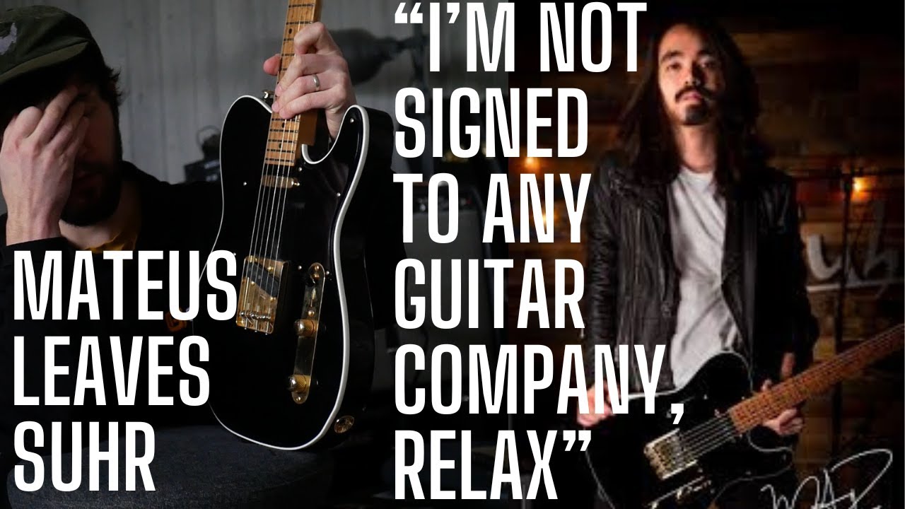 Матеус Асато покинул Suhr, но не перешел в Fender (пока) - 