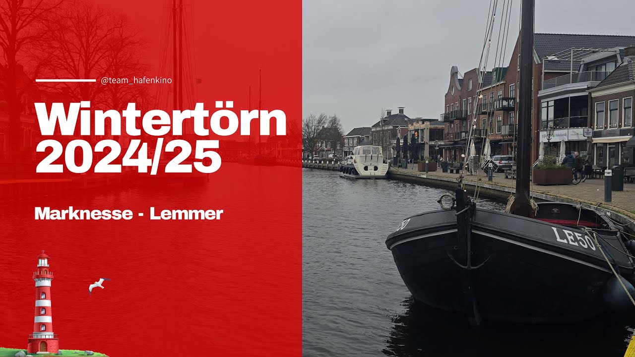Friesland im Winter - Marknesse -  Lemmer