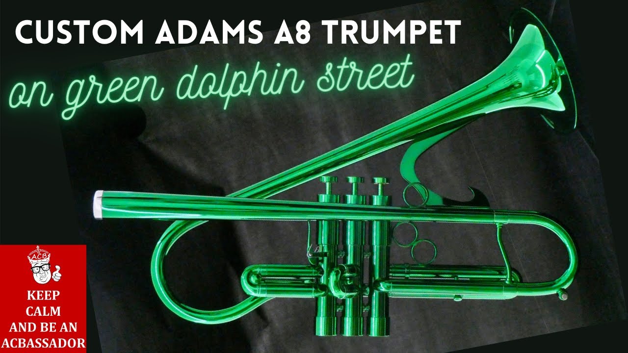 Have you ever seen a horn like this?  Green Dolphin Street on the Adams 