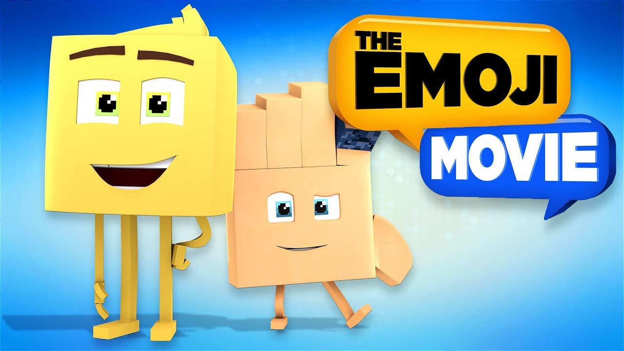 Минутная пародия на Minecraft - EMOJI MOVIE!