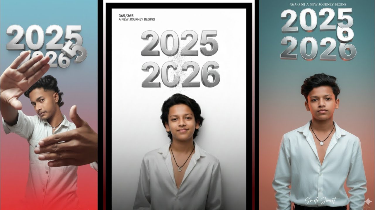 NEW YEAR 2026 AI PHOTO KAISE BANAEN NEW YEAR AI PROMPT