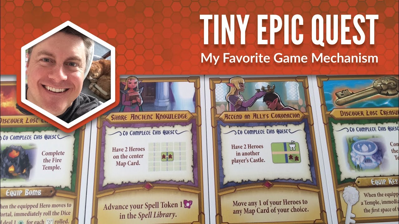 Tiny Epic Quest: My Favorite Game Mechanism