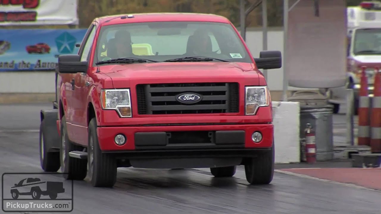 2010 PickupTrucks.com Light Duty Shootout: 1/4 Mile Drag