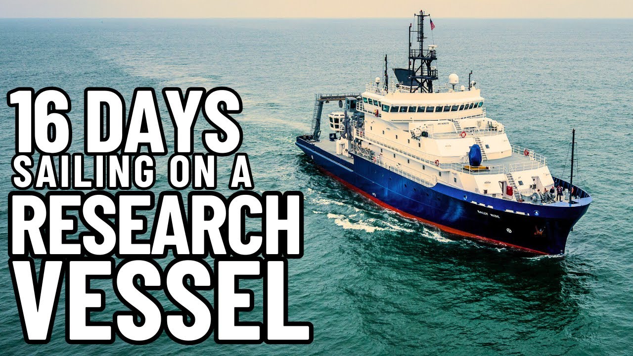 SAILING ON A RESEARCH VESSEL | R/V SALLY RIDE | SURVEYING, DREDGING, CORE SAMPLES