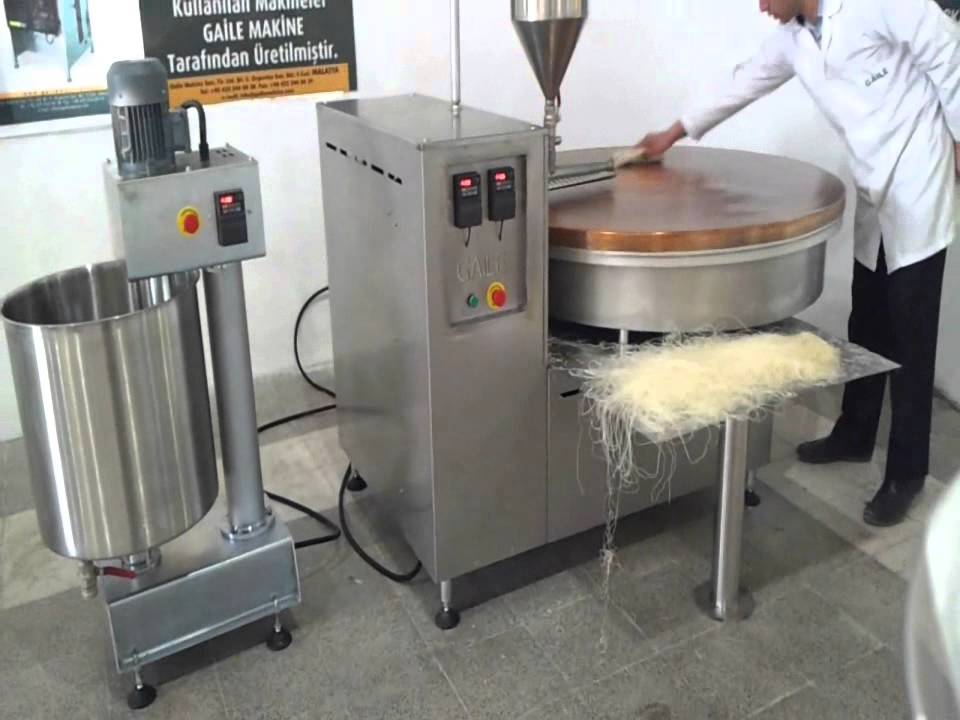 kadayıf Makinesi video gk145m
