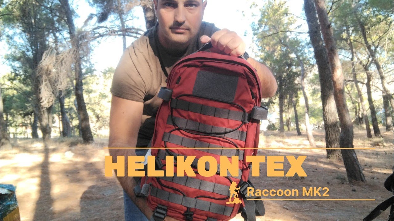 Raccoon MK2 Helikon tex/ Σακίδιο πλάτης / Aegean prepper Kostas simeonidis