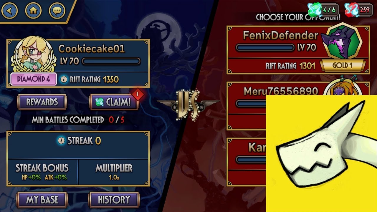 I'M FINALLY DIAMOND RANK AGAIN - Light Week Rift Battles | Skullgirls Mobile