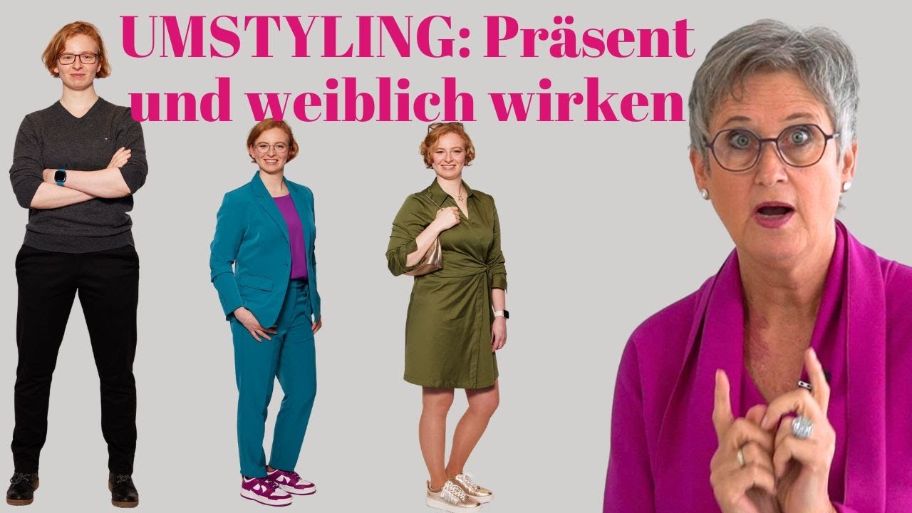 Vorher - Nachher Effekt: femininer und präsenter wirken