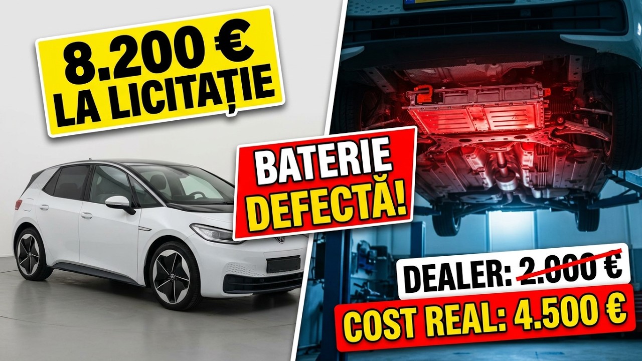 Atenție la costurile ascunse! Probleme grave cu bateria unui VW ID.3 electric