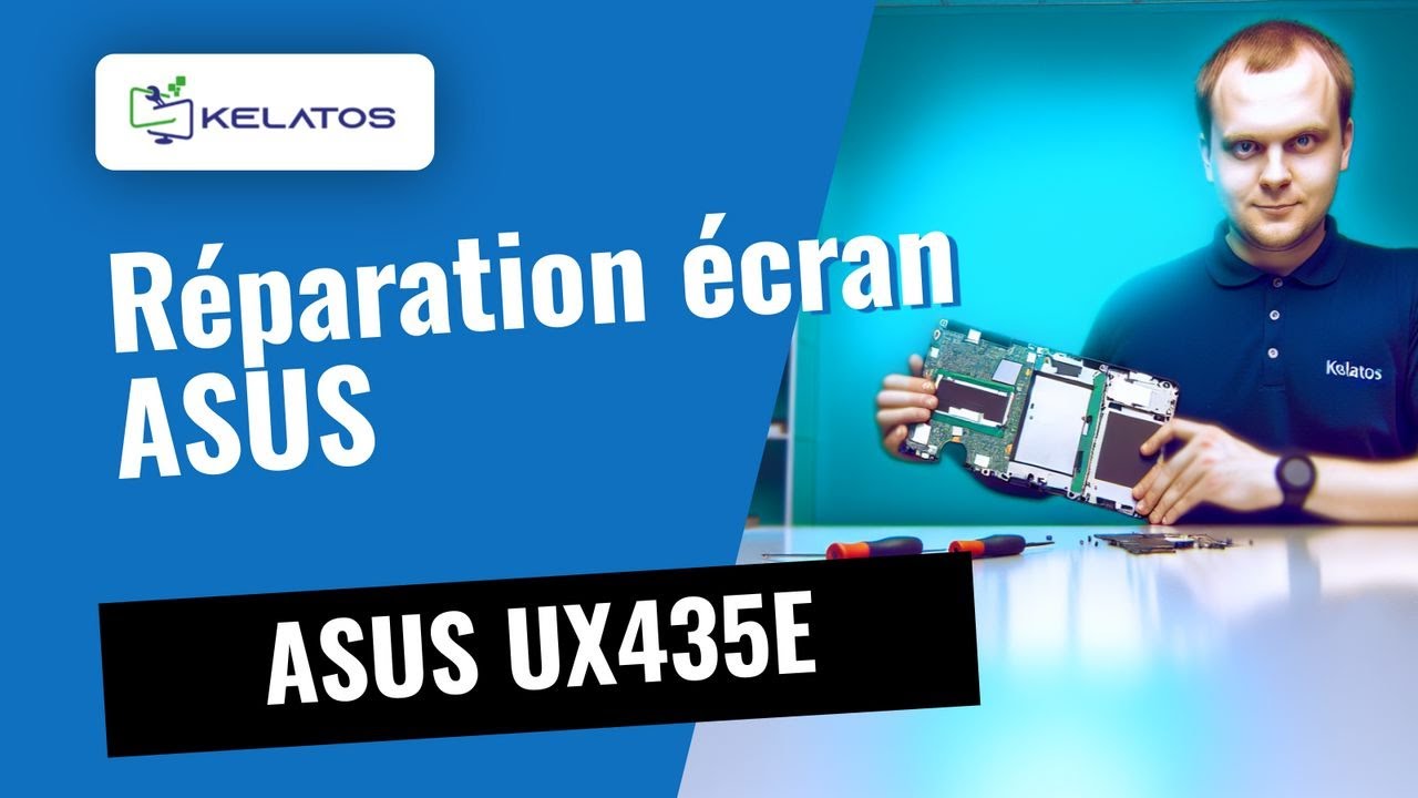 Problème d'affichage sur votre ASUS UX435E ? 💻 Changement d'écran et réparation de la carte mère