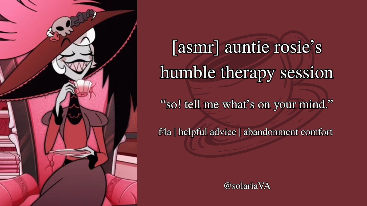 [ASMR] Auntie Rosie's Humble Therapy Session [Hazbin Hotel] [Rosie x Listener] [F4A]