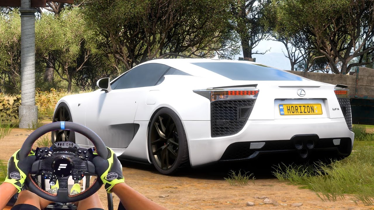 2010 Lexus LFA Gameplay | FH5 In 4K | Fanatec Wheel