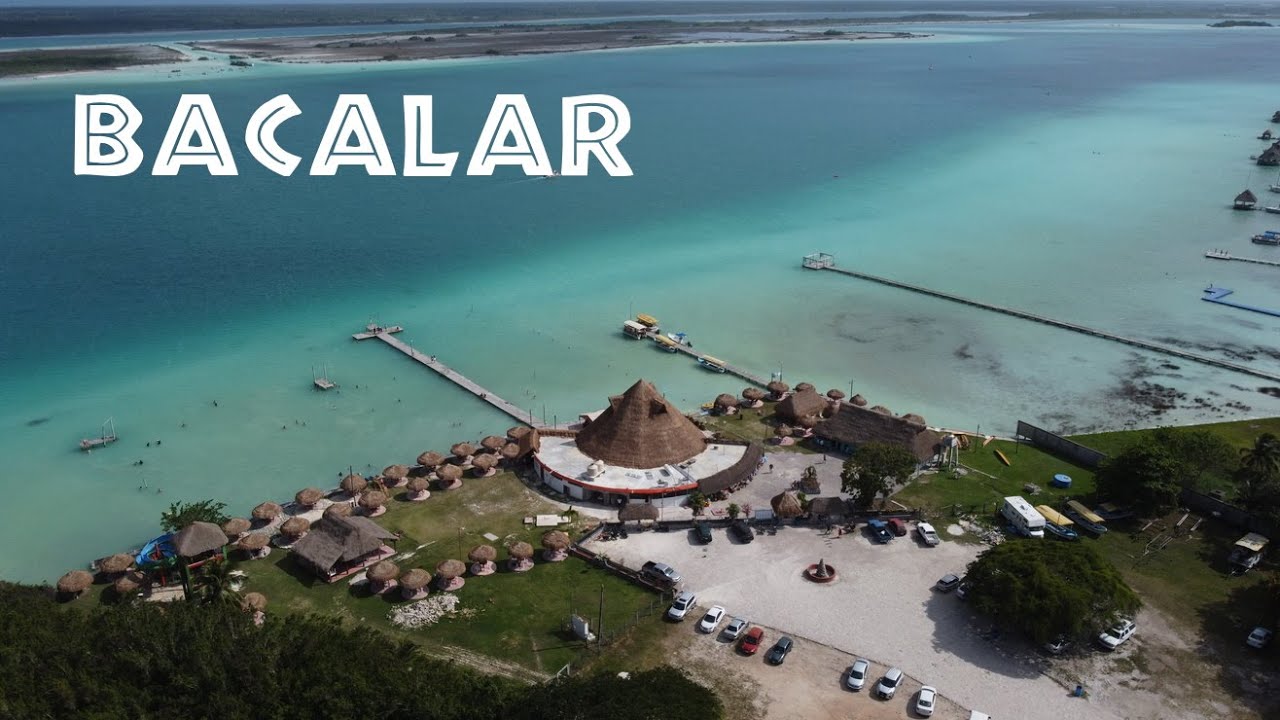 The Lake of Bacalar | Bacalar drone footage | Cenote Cocalitos | Meksyk 2022 | Mexico | Jukatan