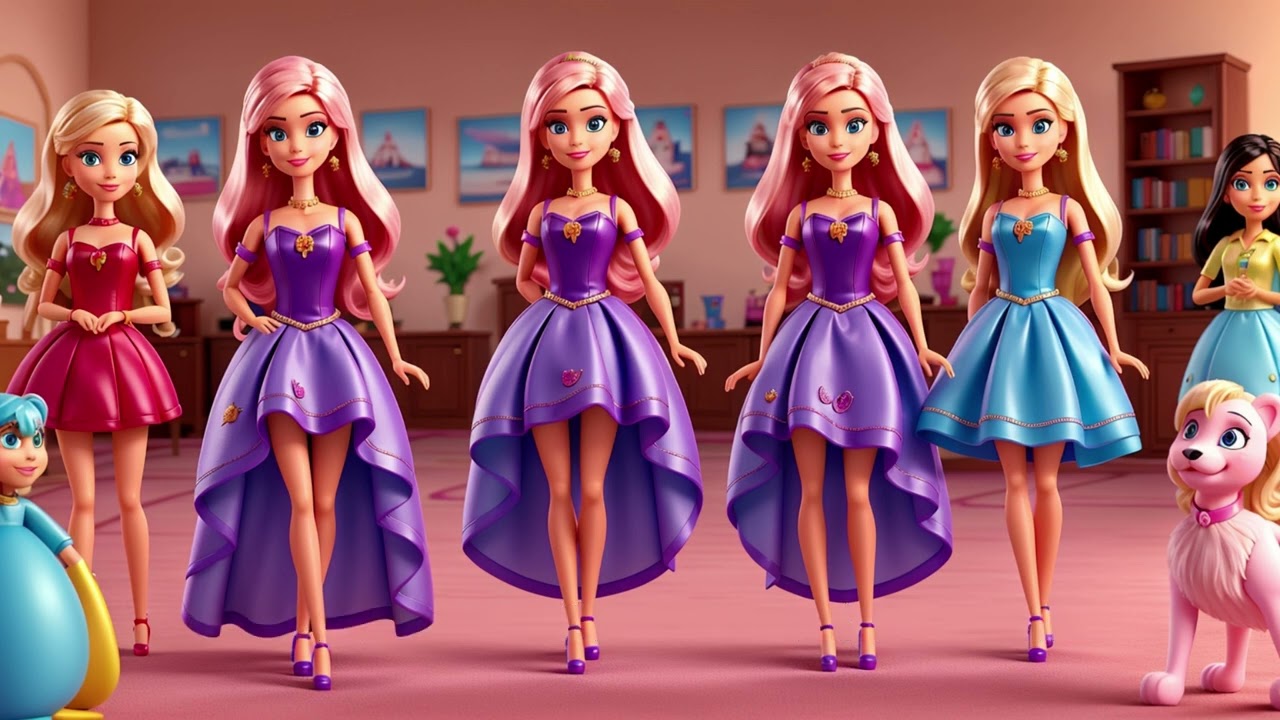 Barbie's New Year's Eve Party - Fairy Tales for Kids