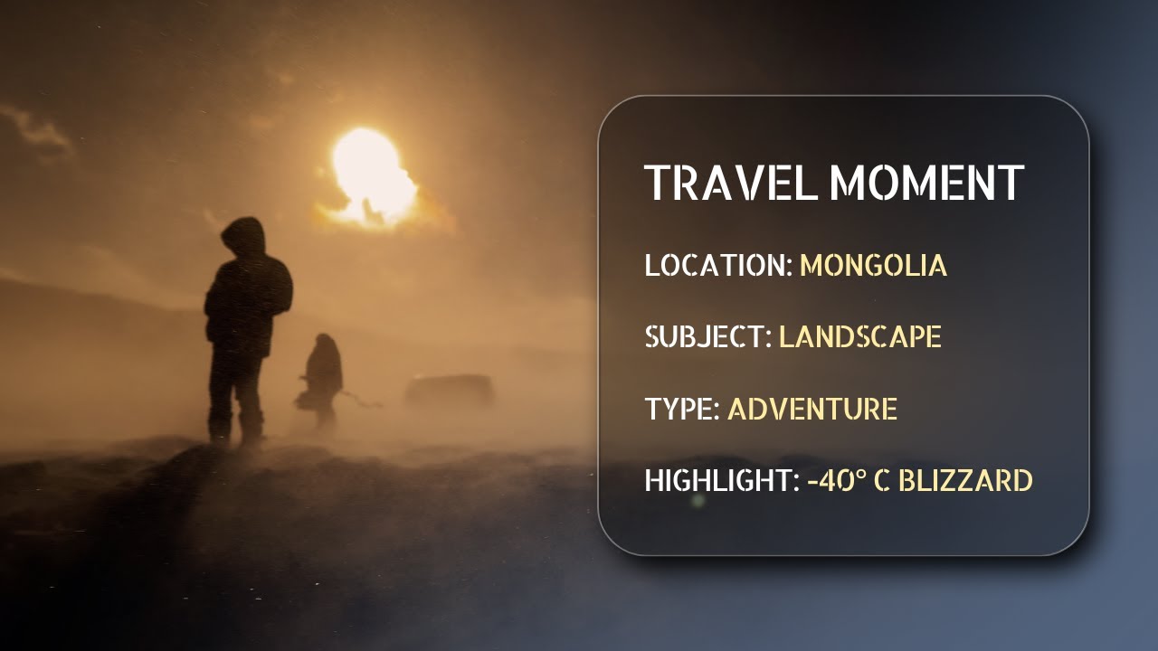 Is This Mars? Life at -40°C | Travel Moment