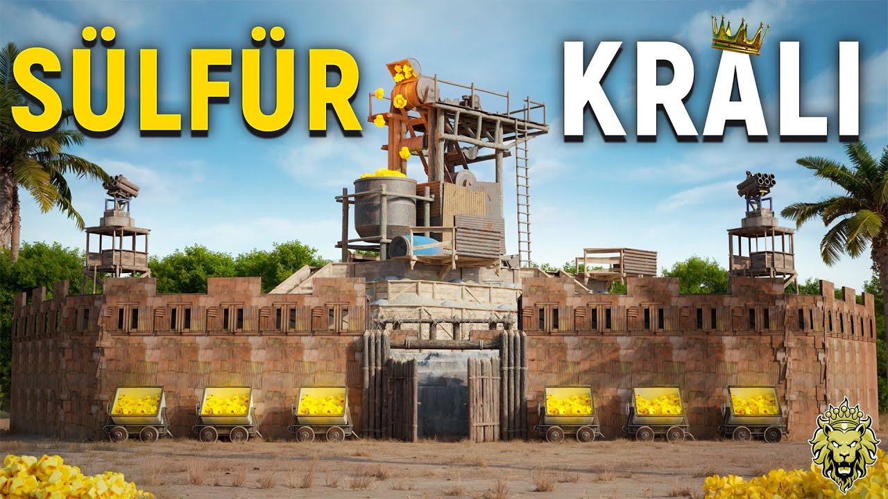 S&Uuml;LF&Uuml;R OCAĞINI &Ccedil;İN SEDDİ İLE KAPATTIK! SINIRSIZ S&Uuml;LF&Uuml;R KAZIP HERKESE RAİD ATTIK!!! (RUST T&Uuml;RK&Ccedil;E)