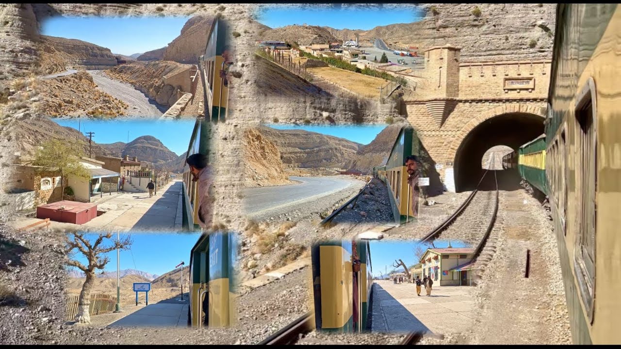 Journey Jaffar Express | Riding The Rail | #BolanPass | Dry Mountain | Kolpur To Mach #2