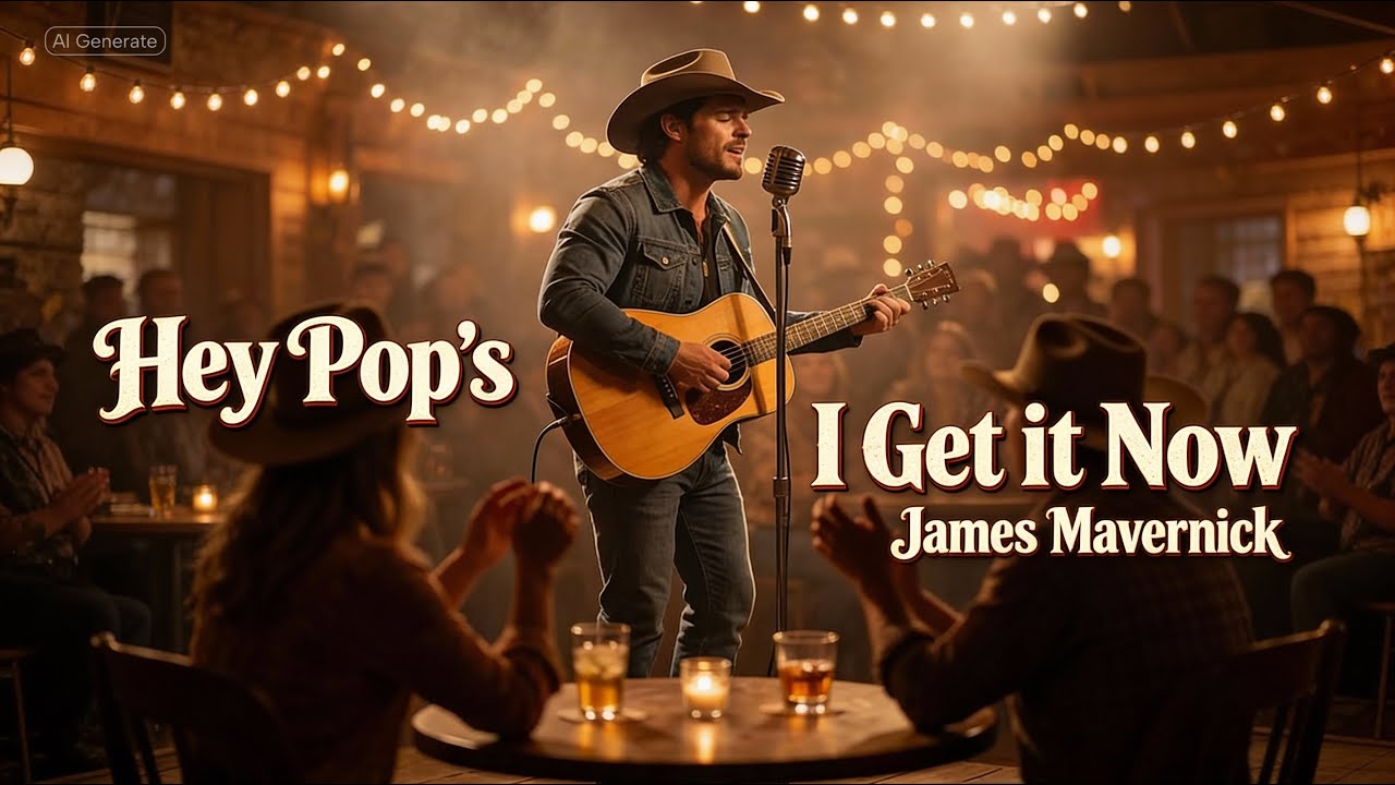 Hey Pops I Get It Now - James Maverick (Official Lyrics Video) #dad