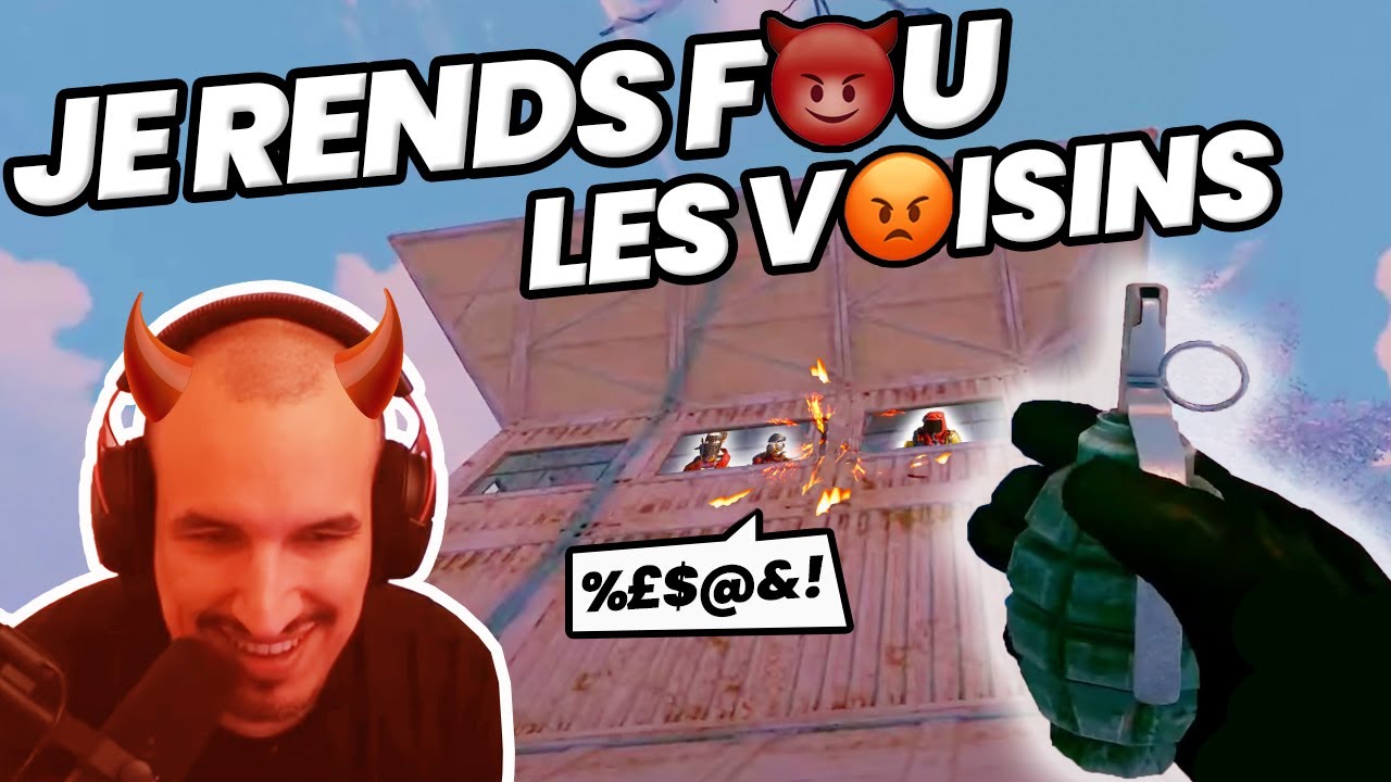 J'agace mes voisins pour qu'ils me RAID ON !! | Rust Solo