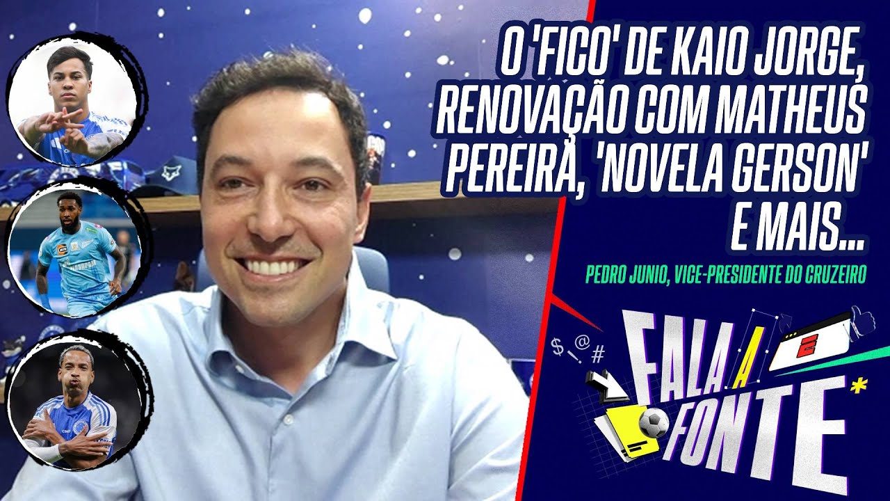 EXCLUSIVO! VICE-PRESIDENTE DO CRUZEIRO CONTA TUDO SOBRE A AGITADA JANELA DE TRANSFERÊNCIAS DO CLUBE!