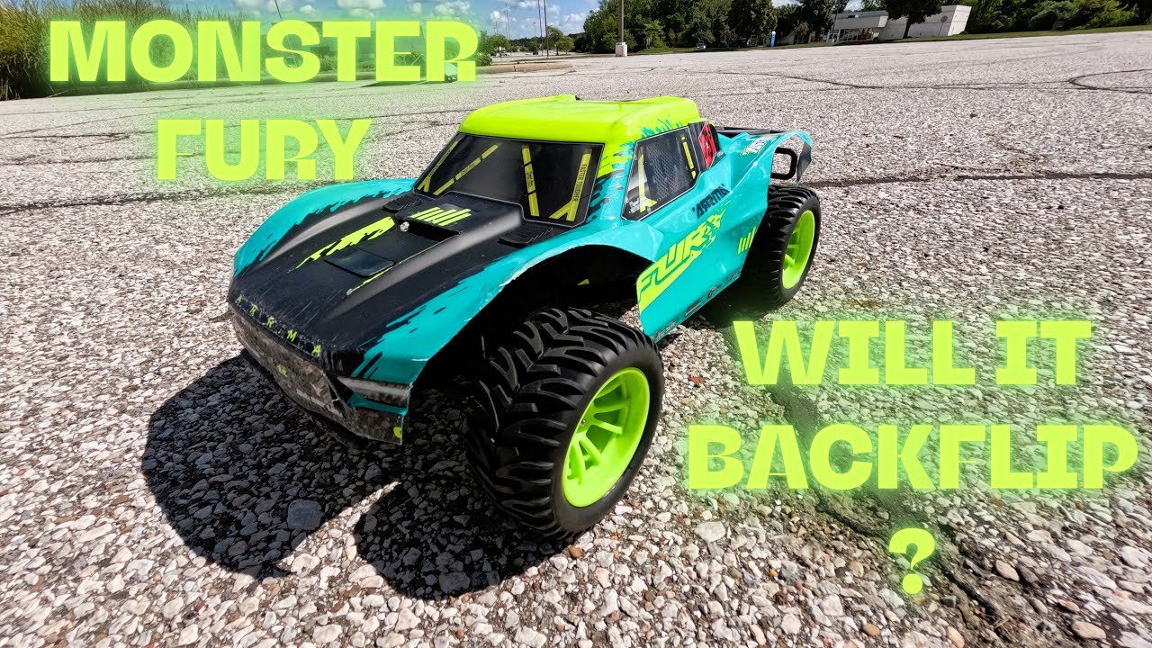 Arrma Fury gets BIGGER Tires and Transformed into the MONSTER FURY!!!