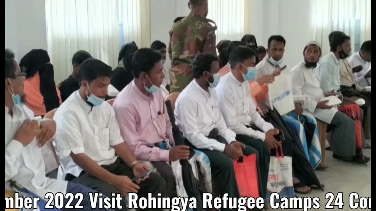 RNN Special Report 13/9/ 2022 Visit Rohingya Camps 24 Country Military Ambassador BD Military Chief