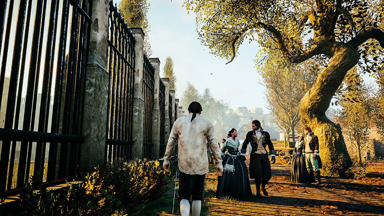 Walking in Paris in 1794